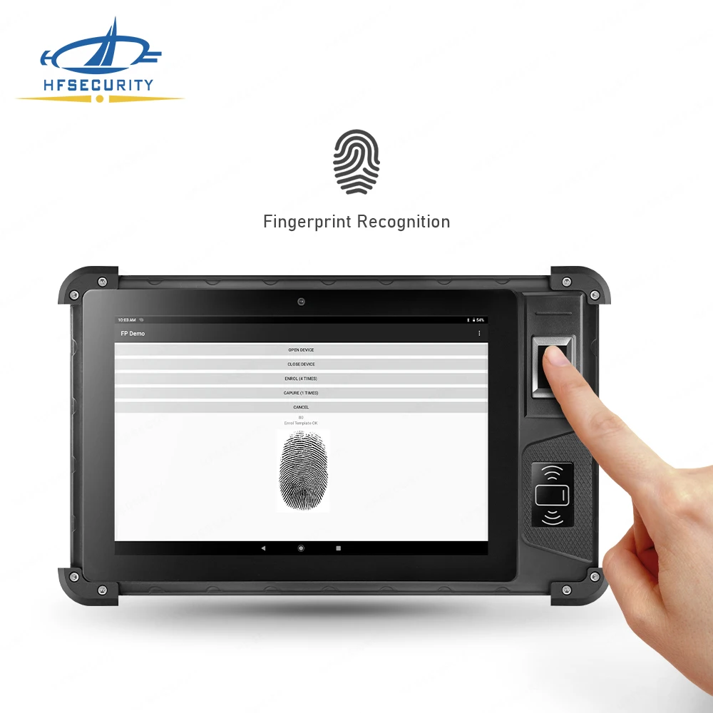 

HFSecurity FP08 ISO Fingerprint Template National ID Registration Fingerprint Tablet