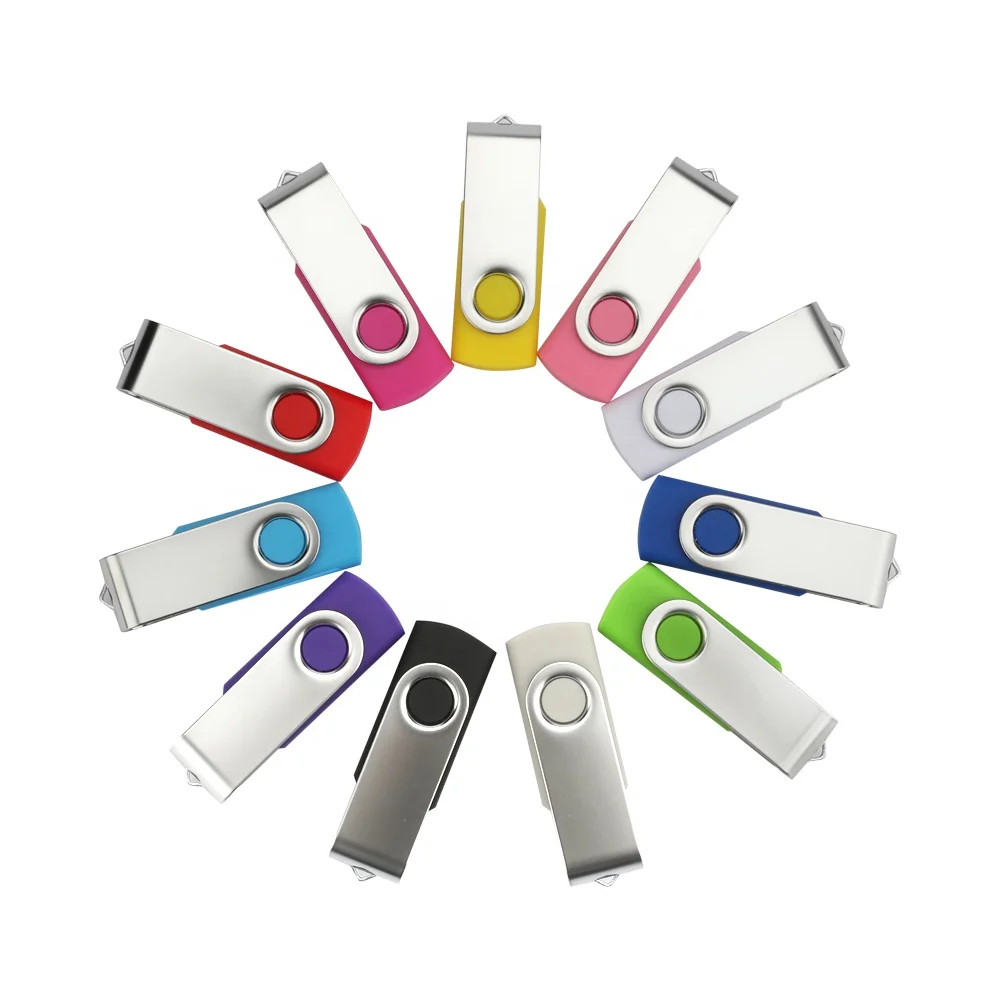 

Promotional Gifts Custom Logo Metal Plastic Swivel USB Flash Drive Memory Stick 2.0 3.0 Pendrive 1 gb 2Gb 4Gb 8Gb 16Gb 32Gb 64 G