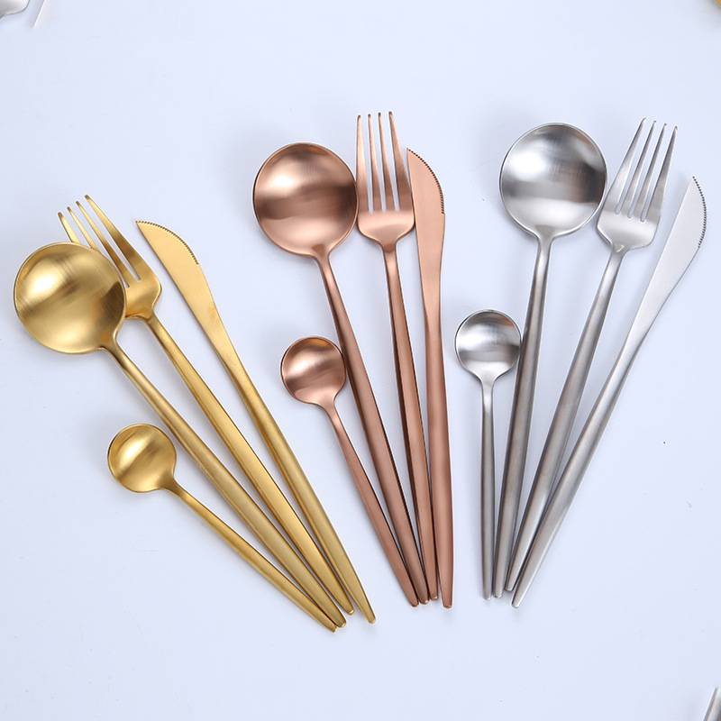 

Wholesale Silverware Set Stainless Steel Flatware Cutlery For Wedding Events