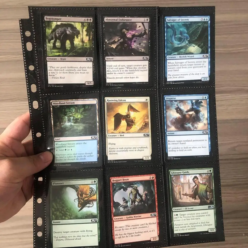 

350 counts per unit black 18 pocket page 7 PACKS/Box