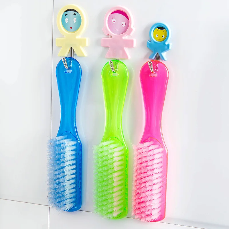 

Washing Brush Cleaning Shoe Brush Easy To Clean Small Items Plastic Crystal Brush Cleaning, As show