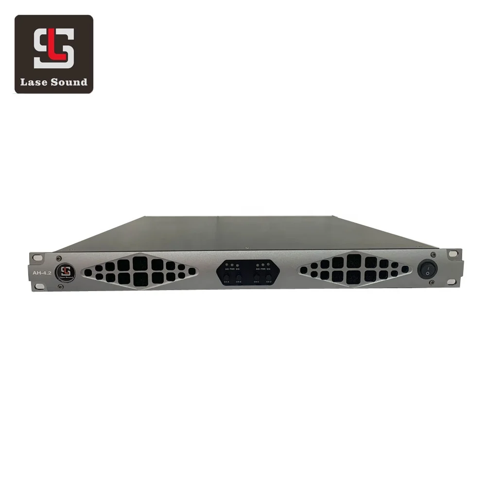 4ch 2000w Professional M Audio Outdoor Pro 1u Power Class D Amplifier