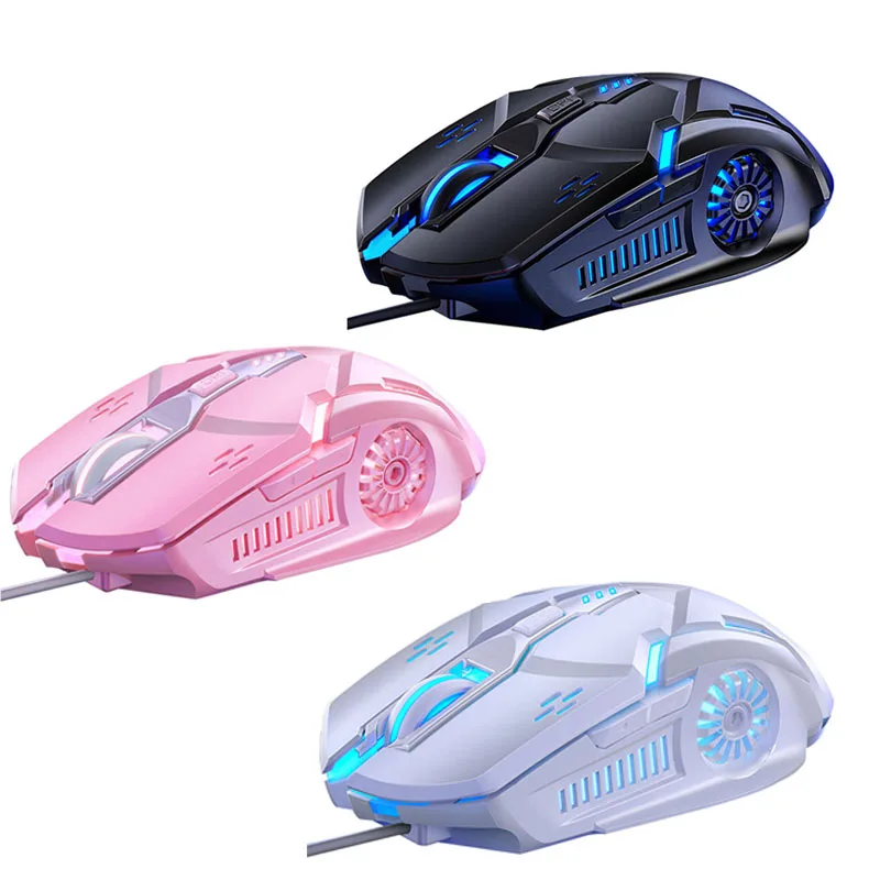 

Best G5 Wired Gaming Mouse 6 Button LED 3200 DPI USB Computer Mouse Gamer Mice Silent Mause With Backlight