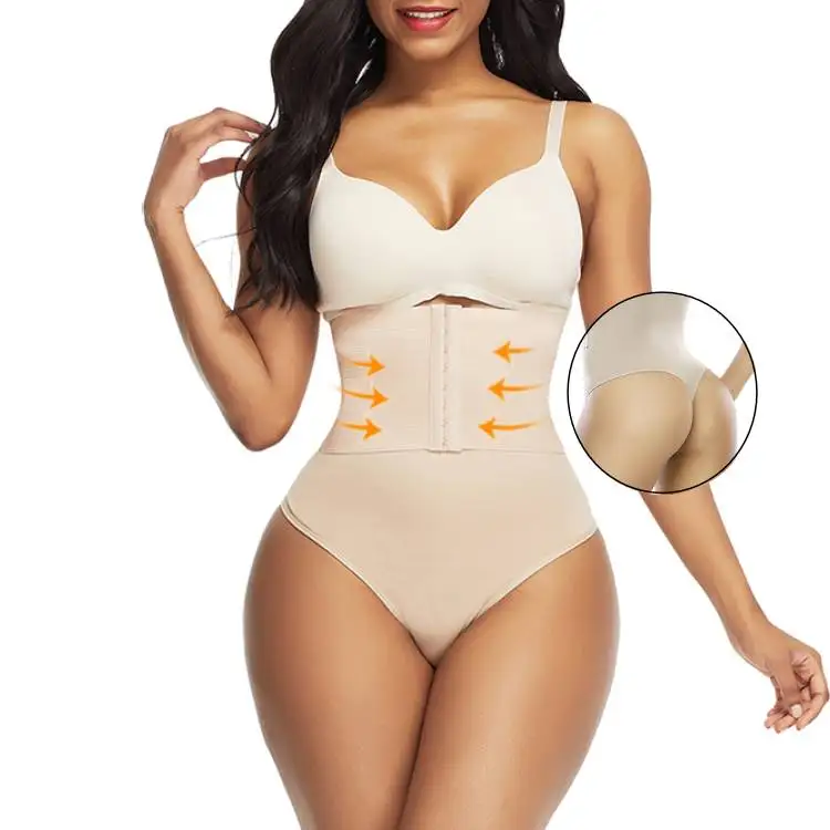 Dropshipping High Waist Tummy Control Seamless Thong Shapewear Women Body Shaper Panty, As show
Dropshipping High Waist Tummy Control Seamless Thong Shapewear Women Body Shaper Panty, As show