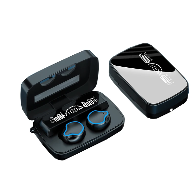 

Hot Sale IPX7 Waterproof M9 TWS Bass headphones Wireless Earphone Bluetooths For Mobile