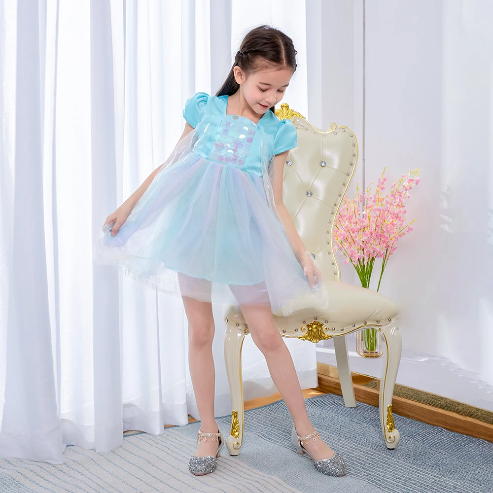 Baby Girl Fashion Clothes Formal Baby Sequins Luxury Communion Dresses