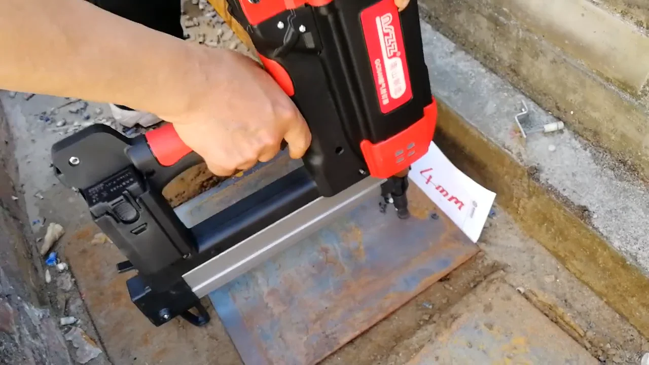 Gcn40 Gas Powered Concrete Nailer For Collated Concrete Nails Gas Nail