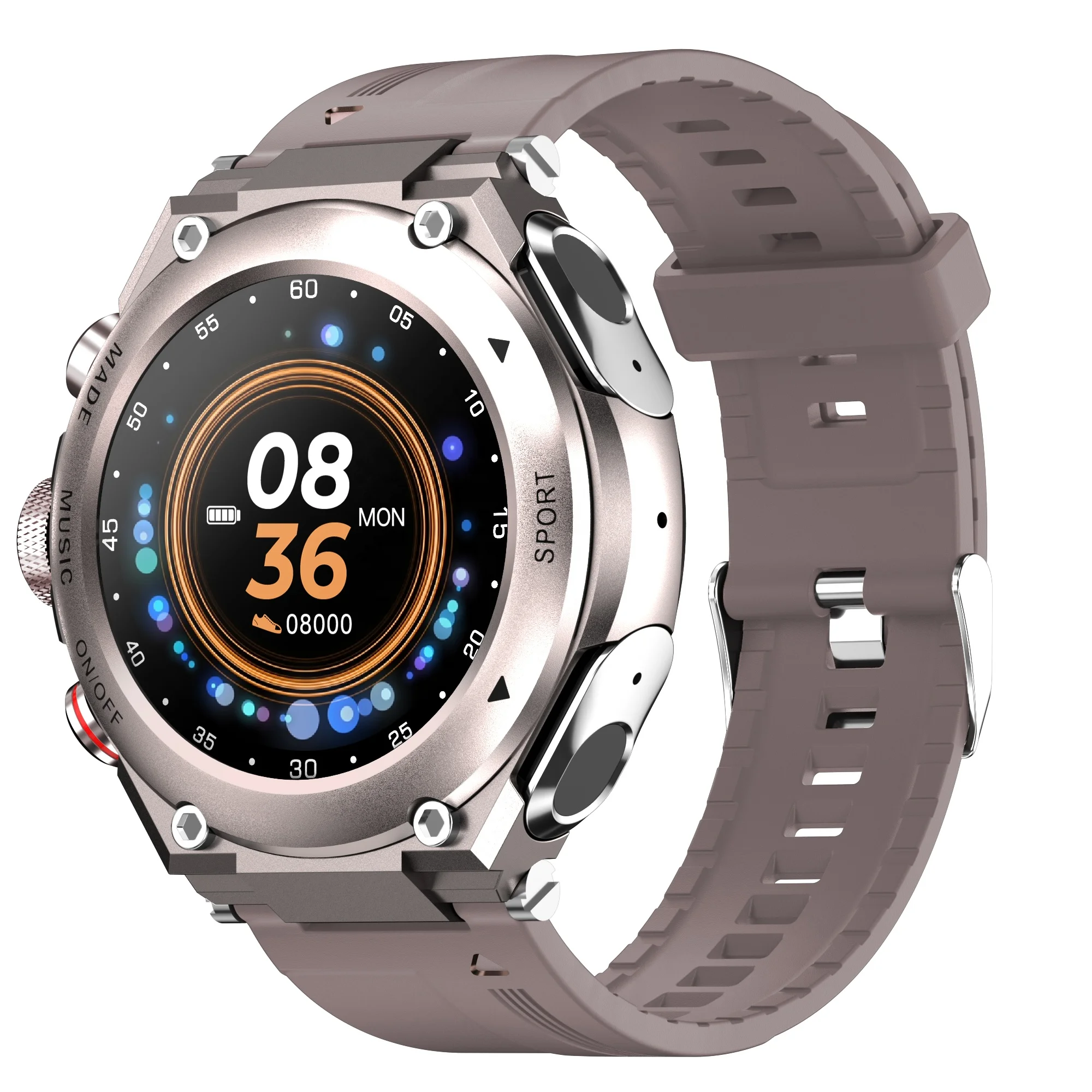 

New Design Arrival 1.28inch T92 Smartwatch Ip68 Waterproof Blood Oxygen Monitor Smartwatch With Earbuds