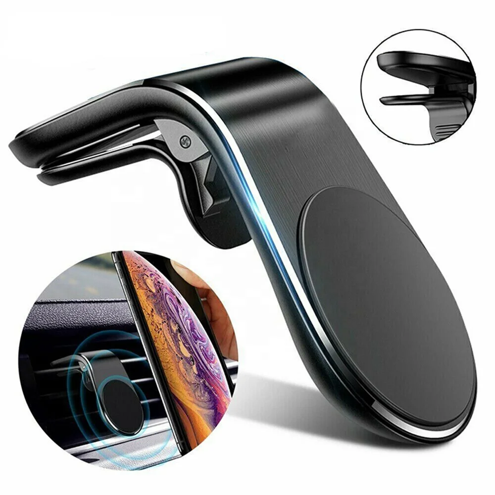 

Car Phone Holder Metal Magnetic Car Holder For Phone For Auto Air Vent Mount Magnet Car Bracket For Mobile Phone Support