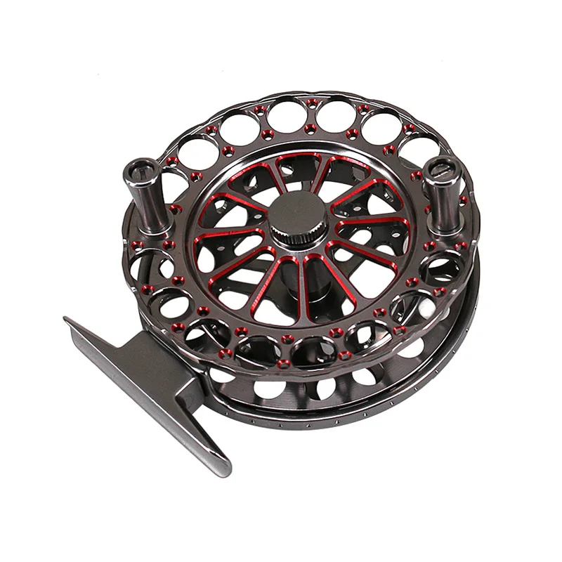 

Haroi Fly reel CNC Machine cut aluminum material fishing reel 2BB High speed 1:1 without drag power