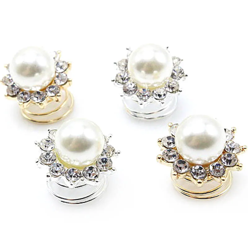 

Jachon pearl hair rings for braid hair screw braid jewelry beach wedding micro rings hair