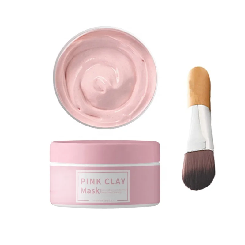 

Australian Powder Kaolin Facial Skin Care Private Label Brighten Whitening Porefining Organic Skin Care Pink Clay Face Mask