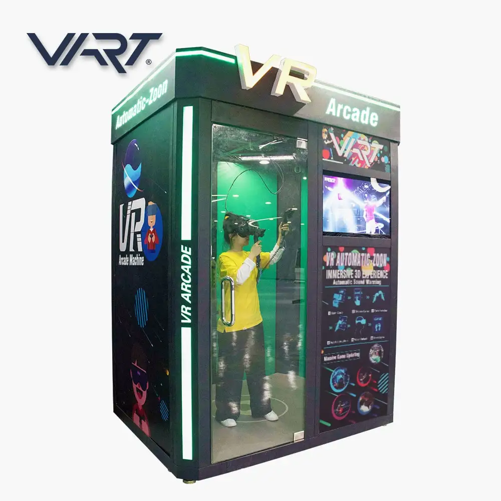 

New Business Idea Gaming Room Zombie Shooting VR Game Center Investment Virtual Room