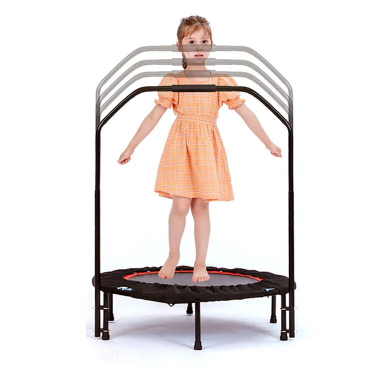 

New Type Indoor Fitness Children's Safety Round Trampoline Mini Trampoline