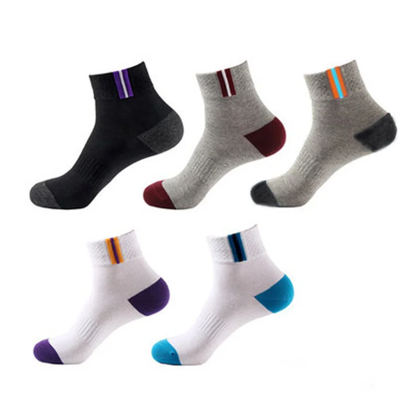 

Hot Sale Very Cheap 100% Organic Cotton Mens Socks Best Breathable Ankle Men Socks