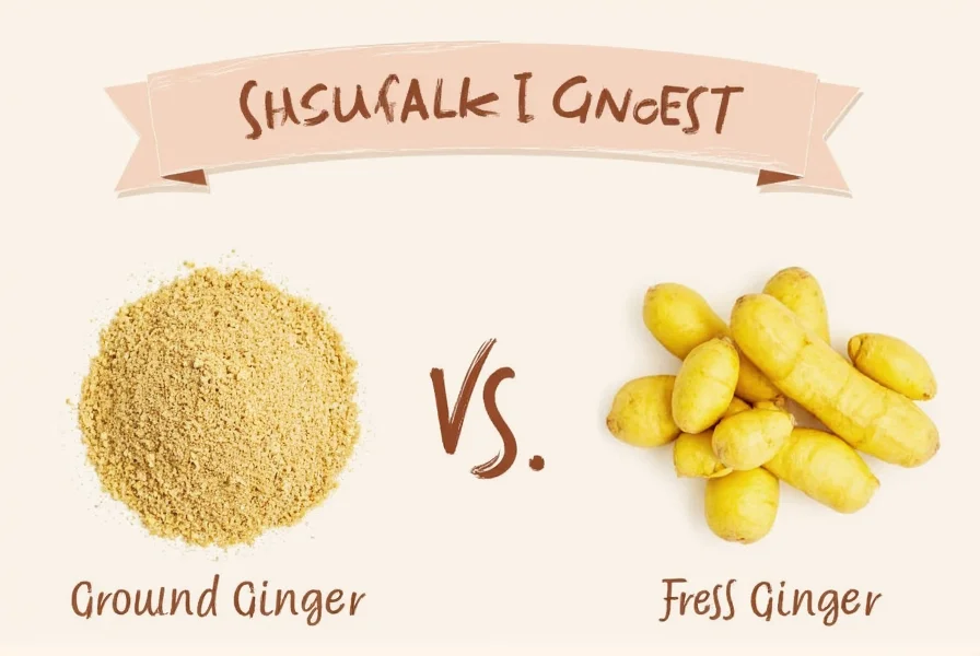 Ground Ginger to Fresh Ginger Substitution Guide