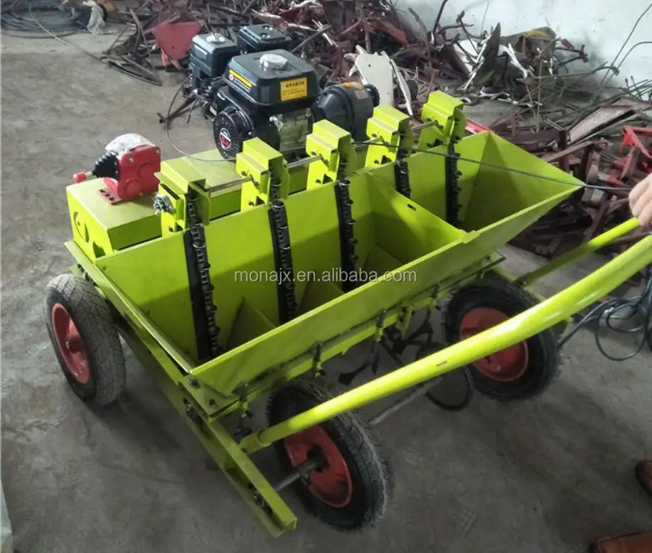 Three Point Mounted Tractor Agriculture Spinach Seed Planter Garlic