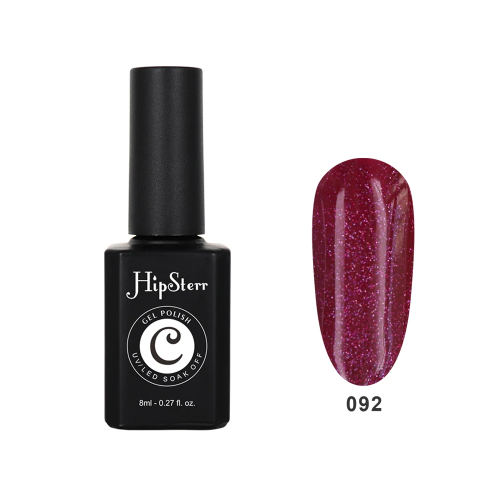 
Hipsterr Super Shiny 3 Weeks 4 Weeks Long Lasting UV/LED Lamp UV Gel Nail Polish 