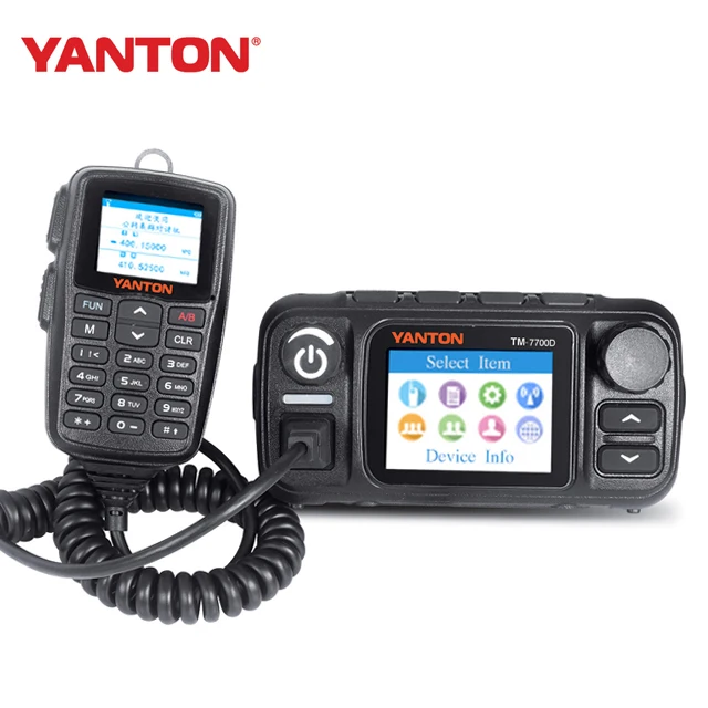 

WCDMA walkie-talky TM-7700D two-way radios, Black
