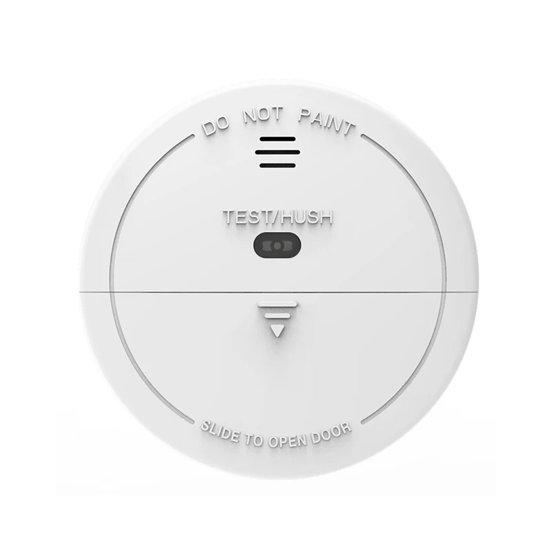 

Battery Powered Fire Smoke Alarm System Wireless Photoelectric Beam Smart WIFI Smoke Detector