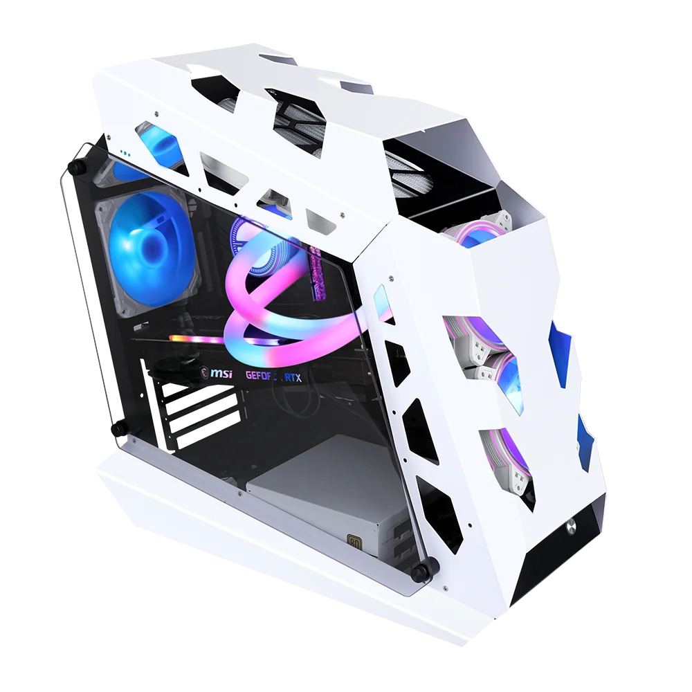 LianLi PcO11 Dynamic MidTower EAtx Pc Case White, Black,White
