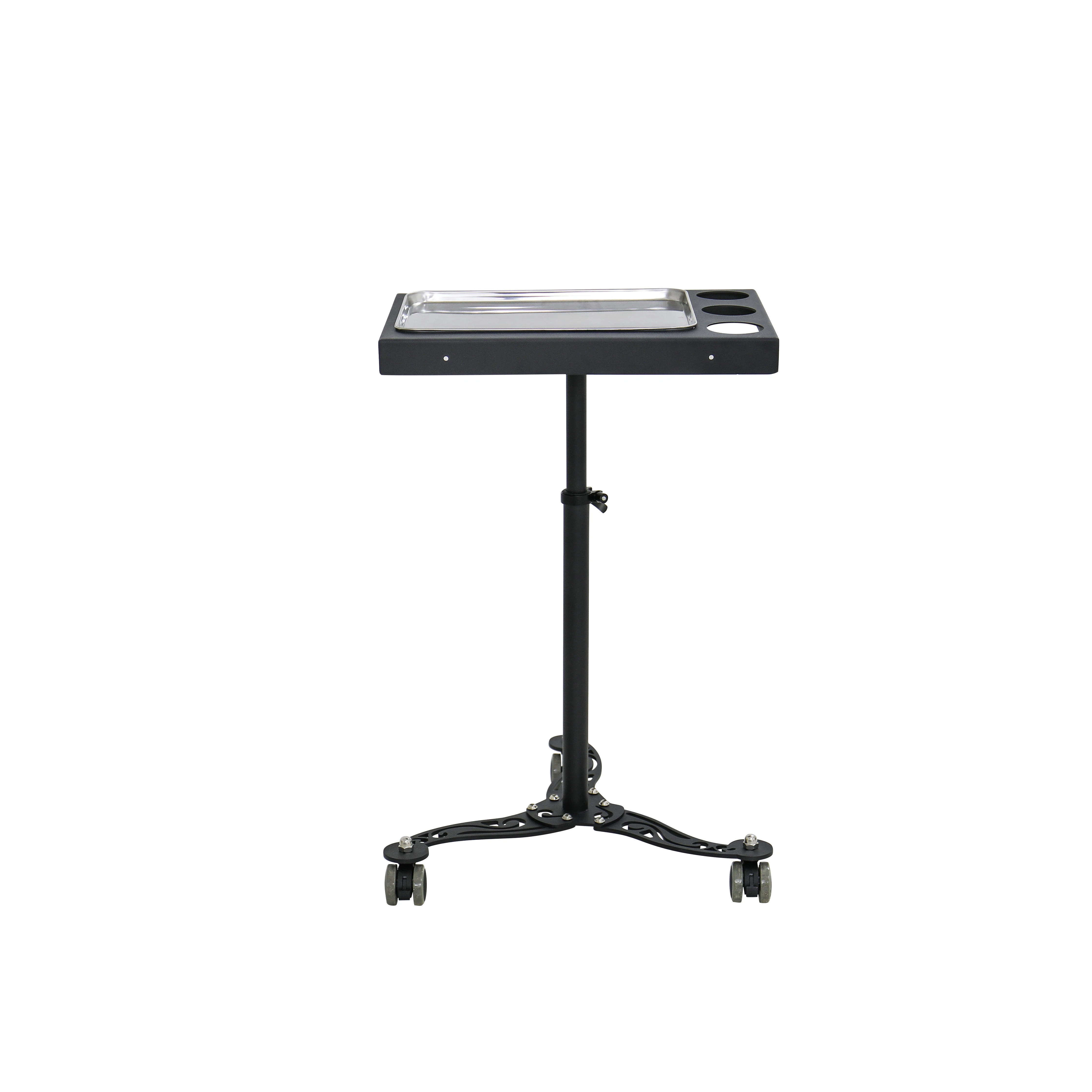 

Movable stainless steel tattoo tray tattoo tray, Black