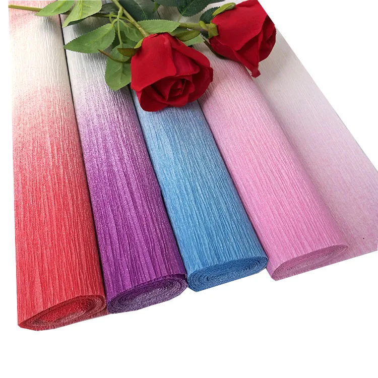Colorful Crepe Paper Roll Manufacturer For Gift Wrap Handcrafts Buy