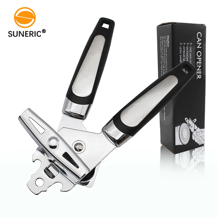 

Wholesale multipurpose 3 in 1 stainless steel manual can opener for bottle