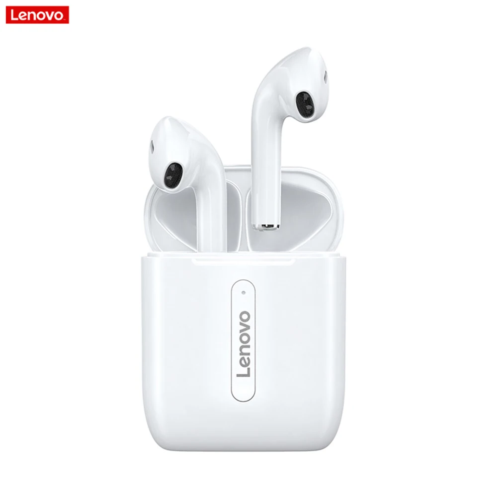 

Lenovo X9 True Wireless BT 5.0 Earphone Touch Control Dynamic HIFI Stereo Earbuds Handsfree Sport Headset 300mAh, Black and white