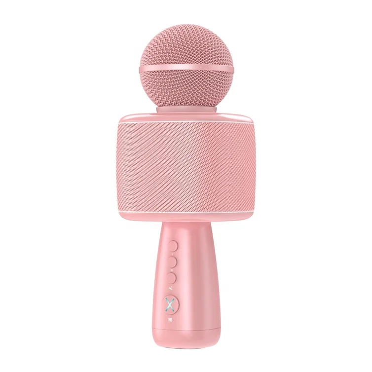 

AsperX Cheap Custom Pink Microphone Wireless Professional Handheld Microphone