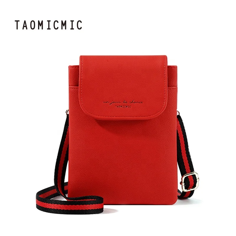 

Taomicmic Hot selling new design chest bags crossbody lipstick clutch bag carteras y bolsos de mujer, Yellow, pink, green, blue, red, black