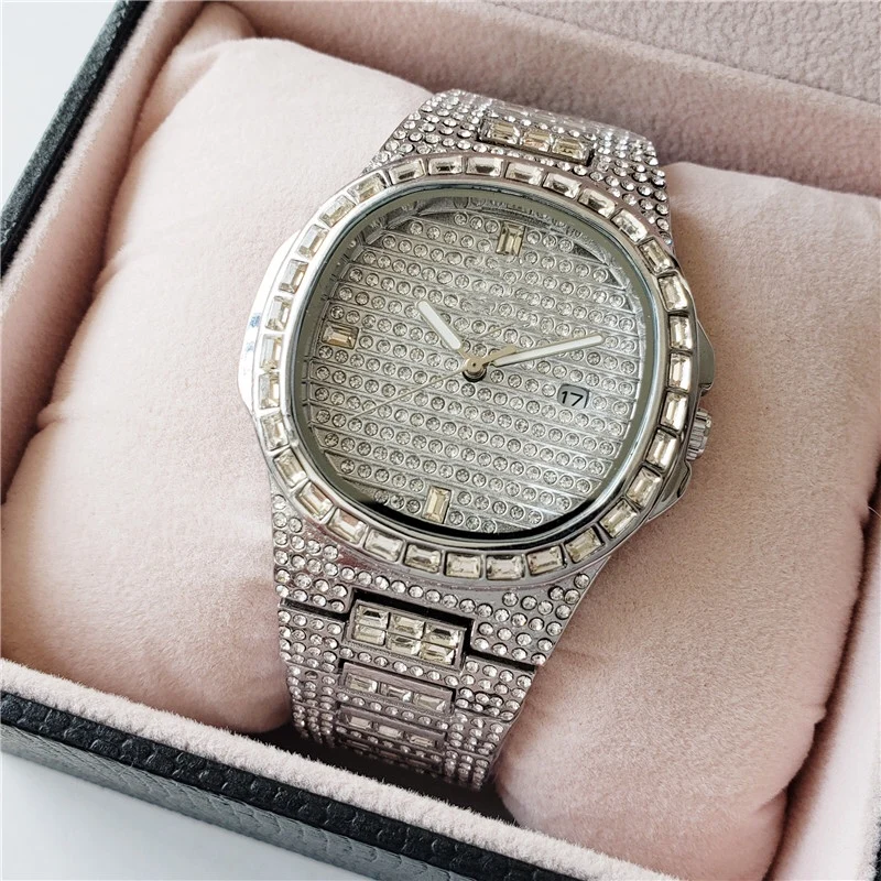 

Fully Iced Out Watch Rolexeble Watches Men Luxury Watch Man 2020