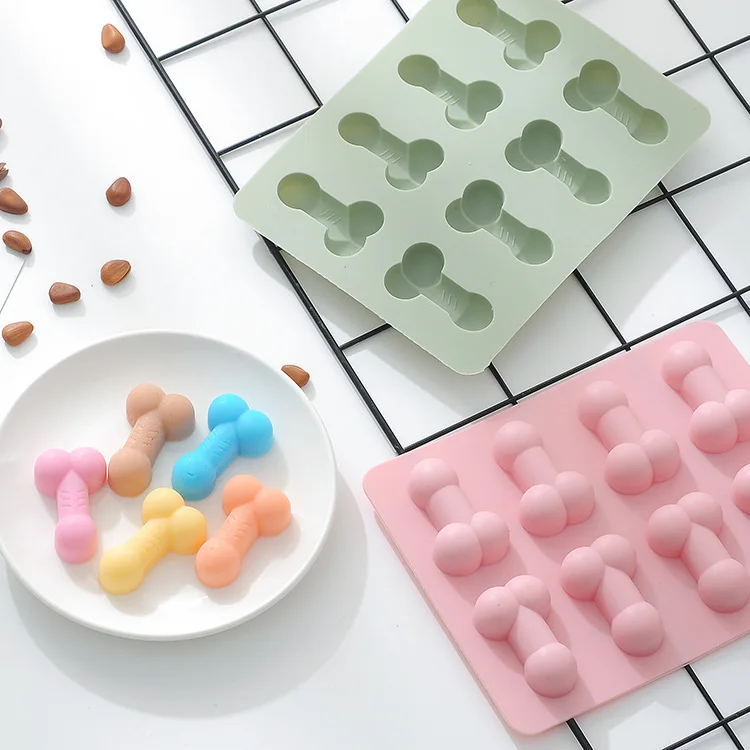 

Silicone funny shape caking molds soft candy baking chocolate molds silicone jelly candy mold