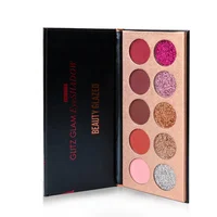 

Beauty Glazed 10 Color Eyeshadow Palette Pressed Glitter Eyeshadow Makeup Eyeshadow