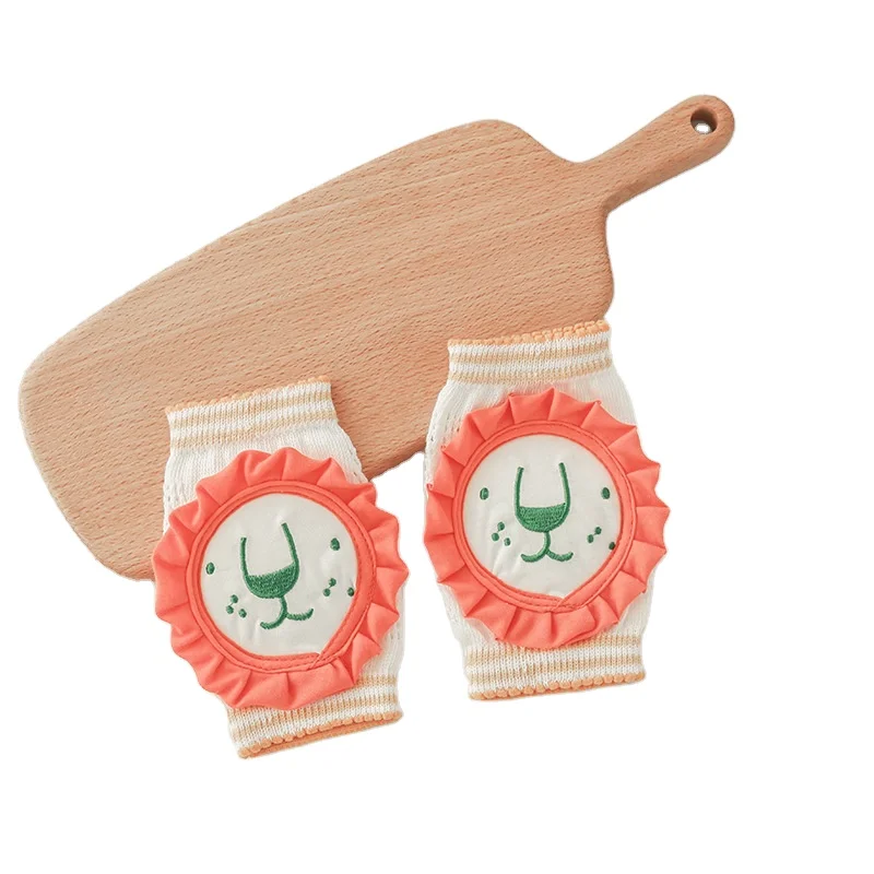 

Cartoon children knee pads 0-5 years old newborn baby crawling knee pads toddler knee pads