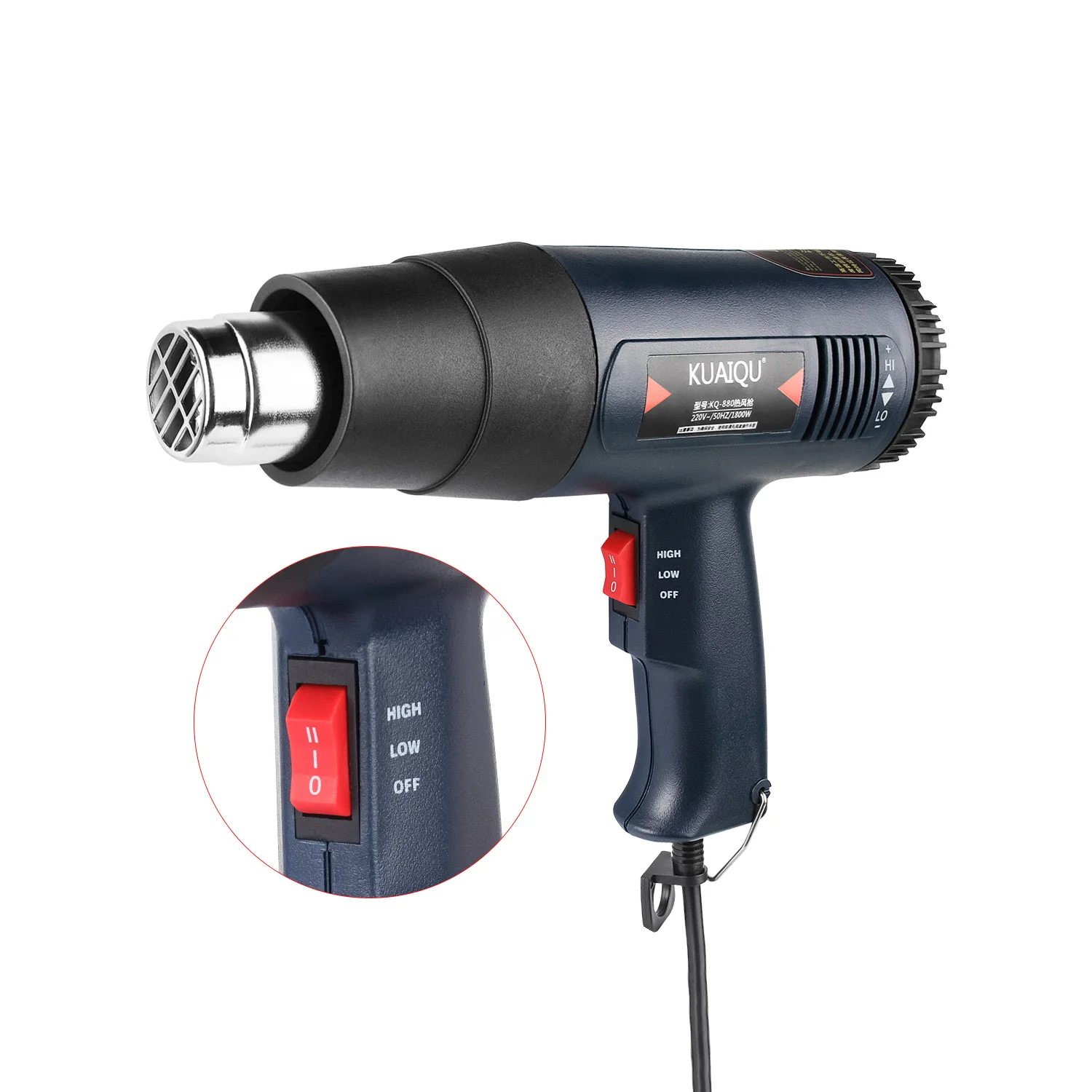 Hgkq880 220v Heat Gun 1800w Variable Temperature Advanced Electric Hot ...