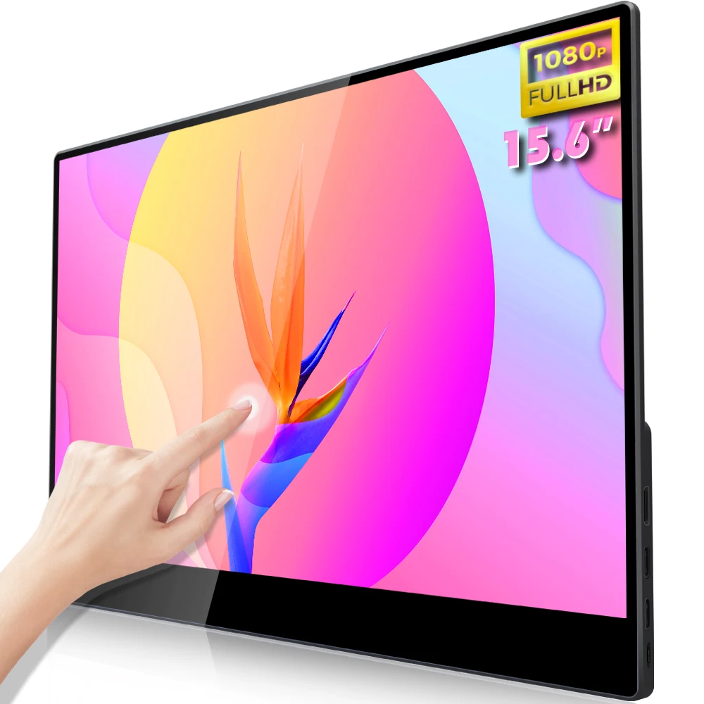 

Sibolan Portable Monitor USB Touch Screen Full HD 1080P Portable LED Computer Monitor U&ltra Thin 15.6 Return and Replacement