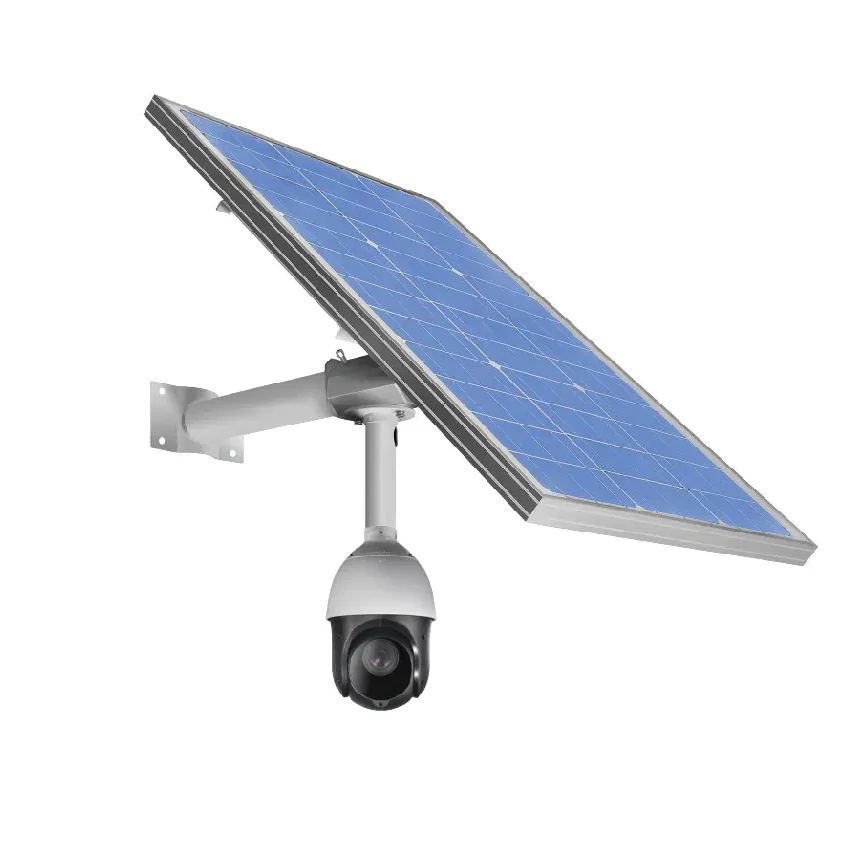 

4G LTE Wireless Network IR PTZ Security Camera with Solar Power System