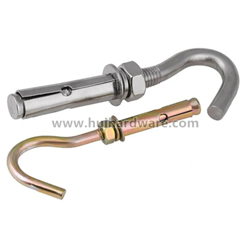 Hook Type Expansion Bolt Concrete Anchorj Bolt Buy Quality Anchor