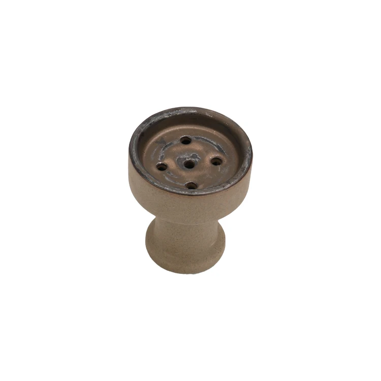 

wholesale high quality factory price smoking accessories shisha bowl head ceramic hookah bowl, Brown