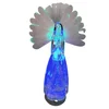 Colorful Led Light Table Blown Glass Christmas Decoration Clear Acrylic Angel