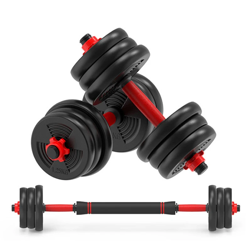 

Home Assembled Fitness Dumbbell 10-50KG Dumbbell Set Disassembly Adjust Gym Dumbbell Barbell, As shown