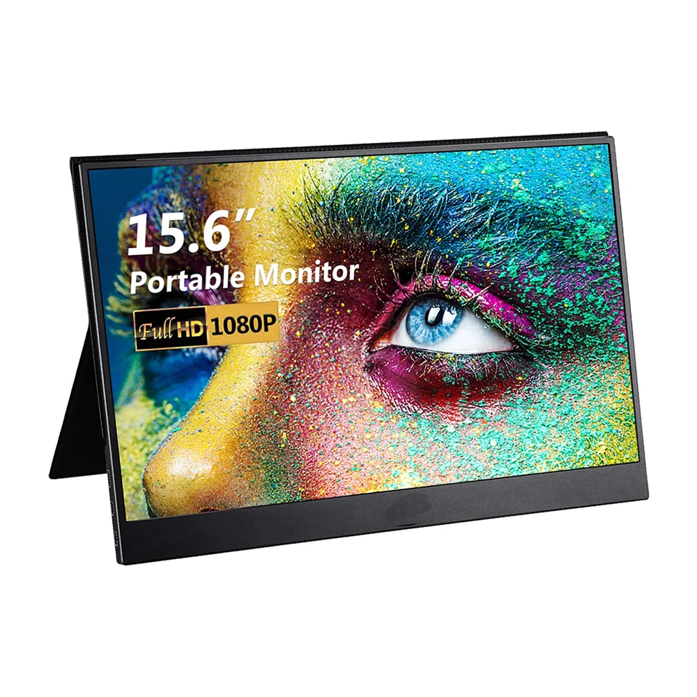 

Wireless Portable Gaming USB Powered Monitor 1m 15.6'' IPS FHD For Laptop PC XBOX PS4