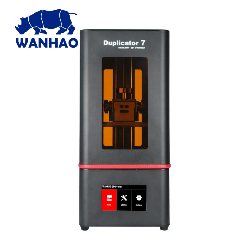 2019 Newest Wanhao Duplicator 7 PLUS 3D Printer Machine DLP SLA Resin Jewelry Dental Touch Screen Wanhao 3D Printer D7 PLUS