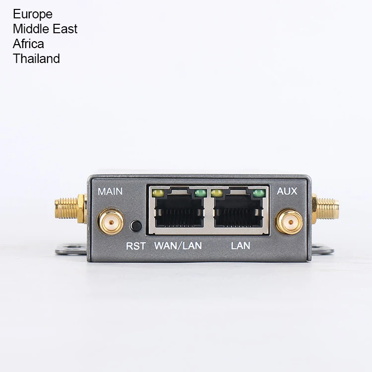 

EMEA Thailand Industrial Design One Mirco Sim RS485 RS232 DIO 1xWan 1xLan 3G Router Outdoor 4G Router Sim Router