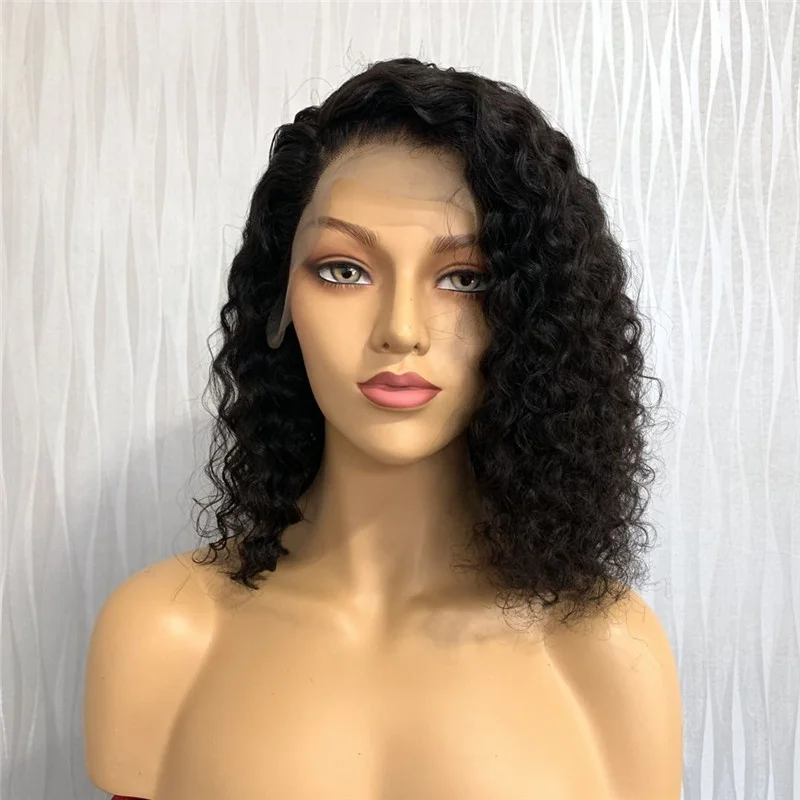 

Highknight 100% Brazilian Human Virgin Hair Pixie Cut Short Full Lace Wig Pixie Cut Human Hair Wig