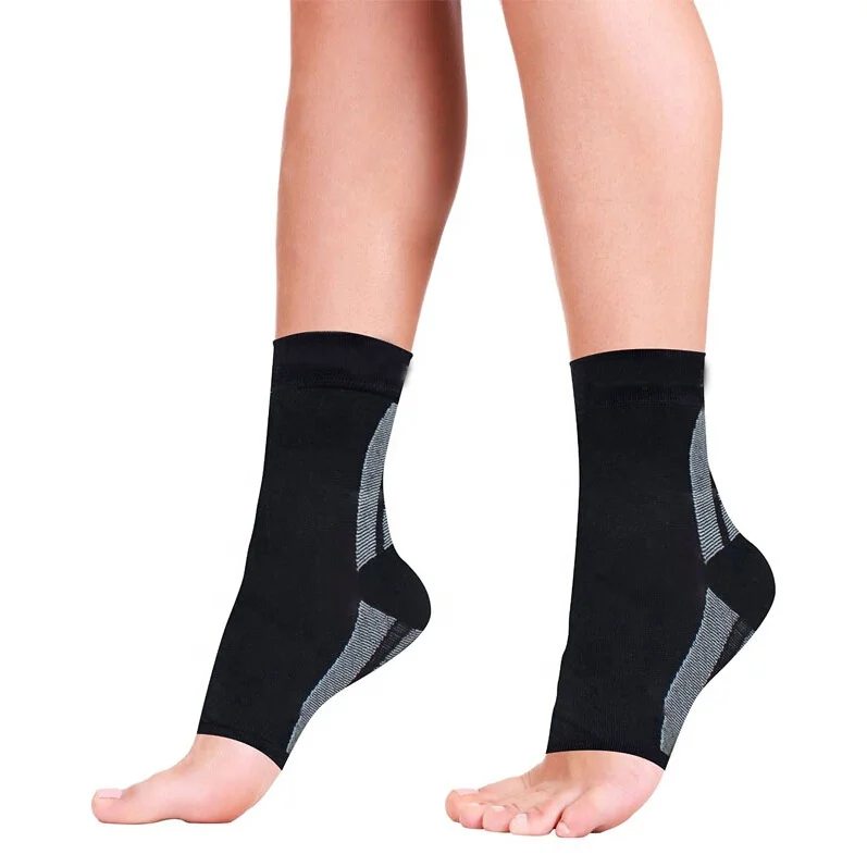 

Factory Foot Care High Elastic Breathability Medical Sports Plantar fasciitis Compression Ankle Sock, Photo color
