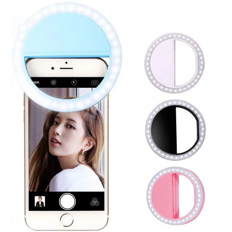 

Eyelash Extension Tool Cell Phone Refill Lamp Mini Fill Light for Cell Phone and Pad, Black ,pink ,blue