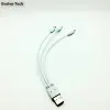 20 CM Length Short Travel Power Bank 1 A Fast Charger With 8 Pin Type C Micro Interface PVC USB Cables