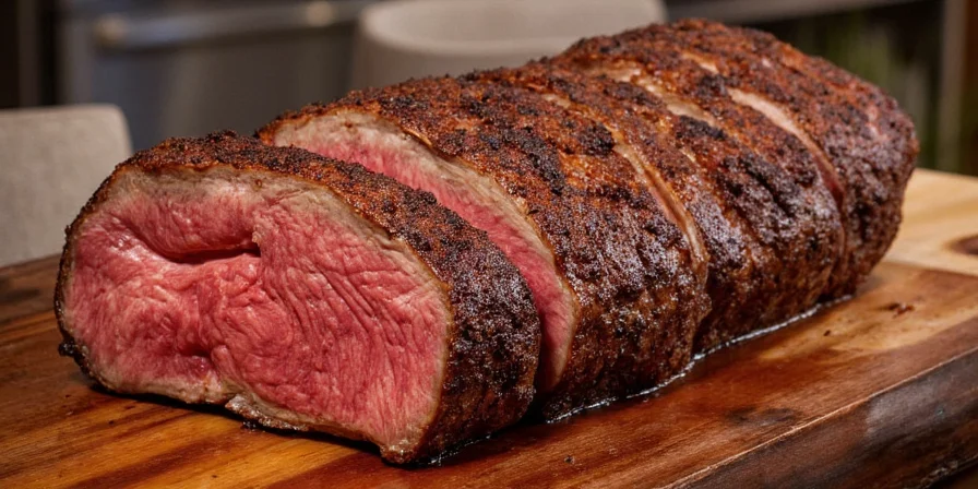 Chart showing different beef cuts and their best spice pairings